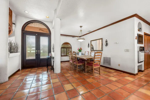 a view of a livingroom with furniture and window