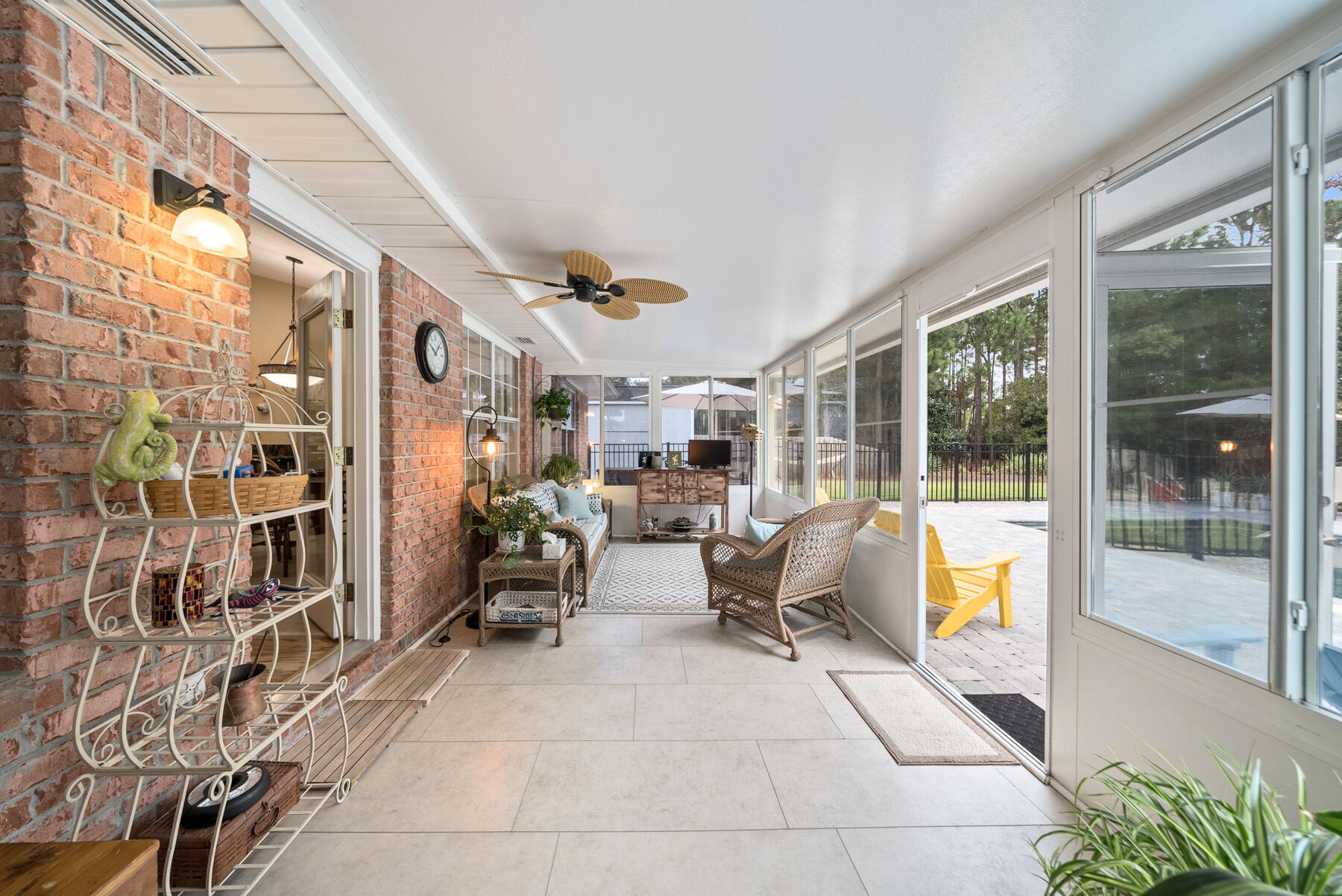130 Shipwreck Road Santa Rosa Beach, FL 32459 - Photo 45 of 76 a lobby with furniture and floor to ceiling window