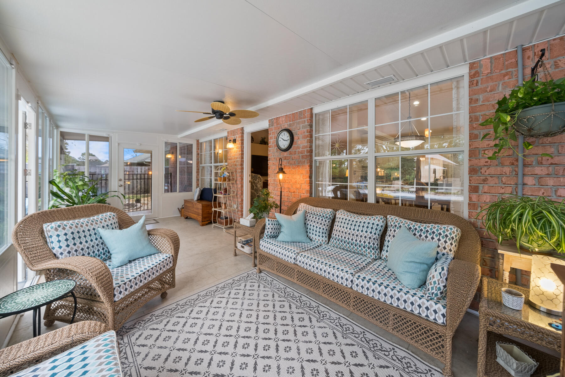 130 Shipwreck Road Santa Rosa Beach, FL 32459 - Photo 57 of 76 a living room with furniture and a large window