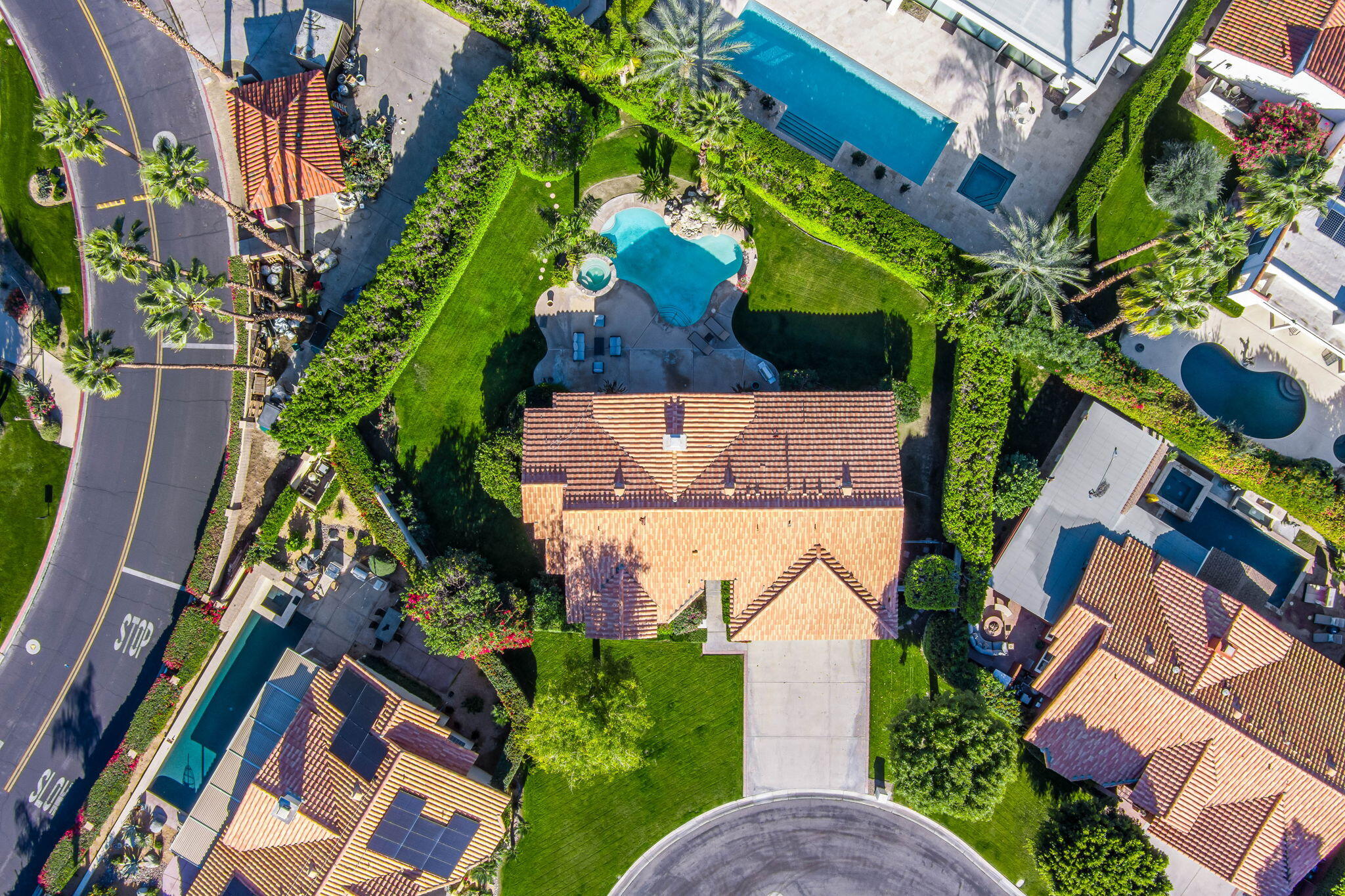 8 Park Mirage Lane Rancho Mirage, CA 92270 - Photo 5 of 51 an aerial view of a house