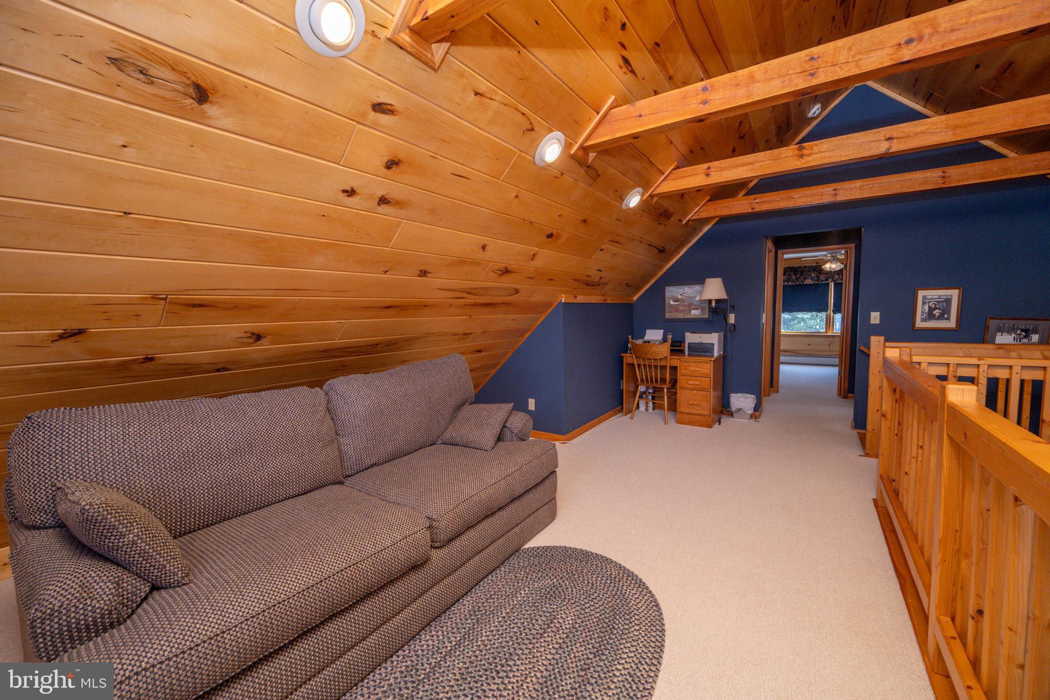 542 Bench Road Swanton, MD 21561 - Photo 34 of 60 Upper-level loft area & bedroom