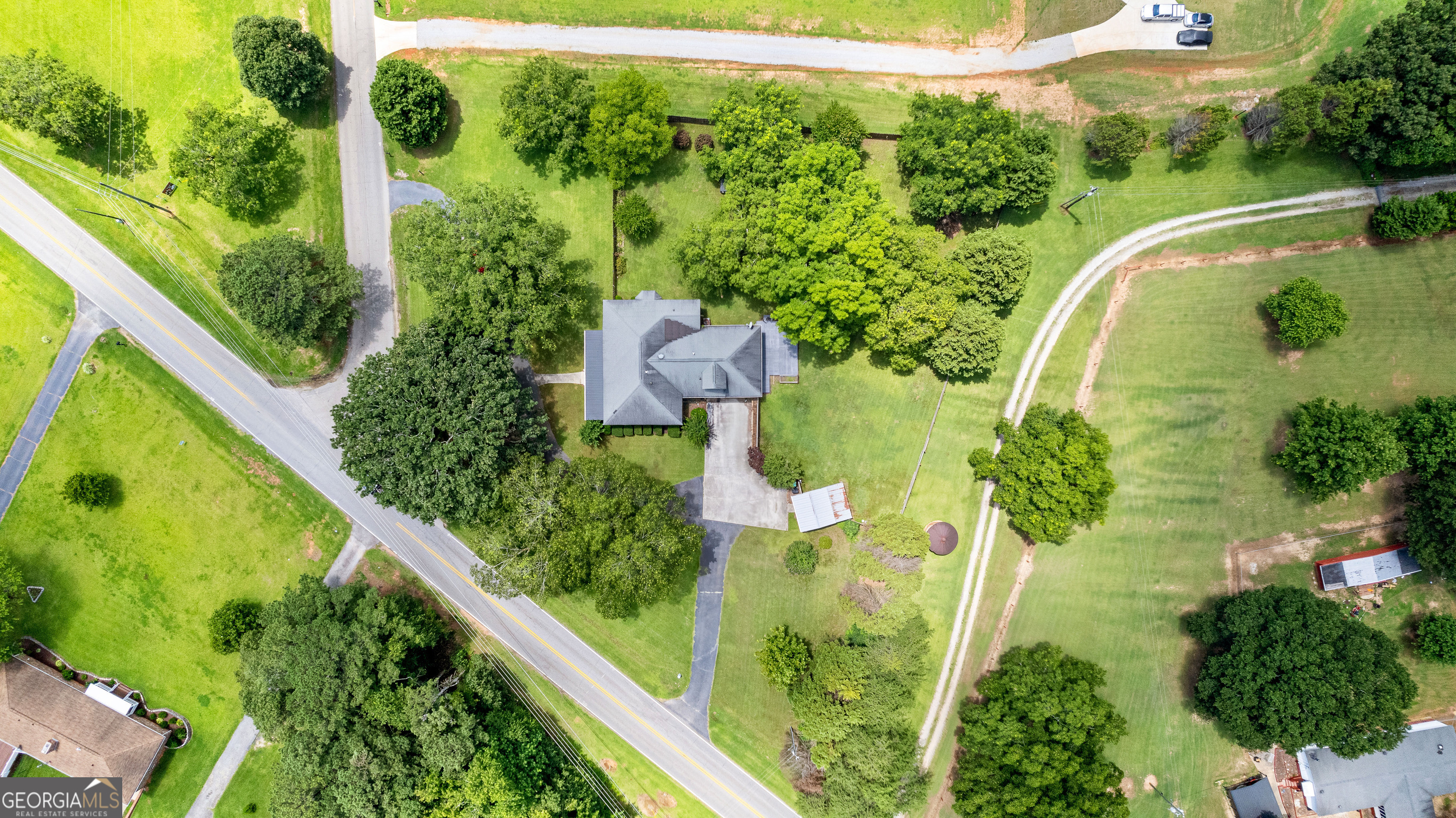 20 Conkle Road Hampton, GA 30228 - Photo 54 of 56 an aerial view of a residential houses with outdoor space