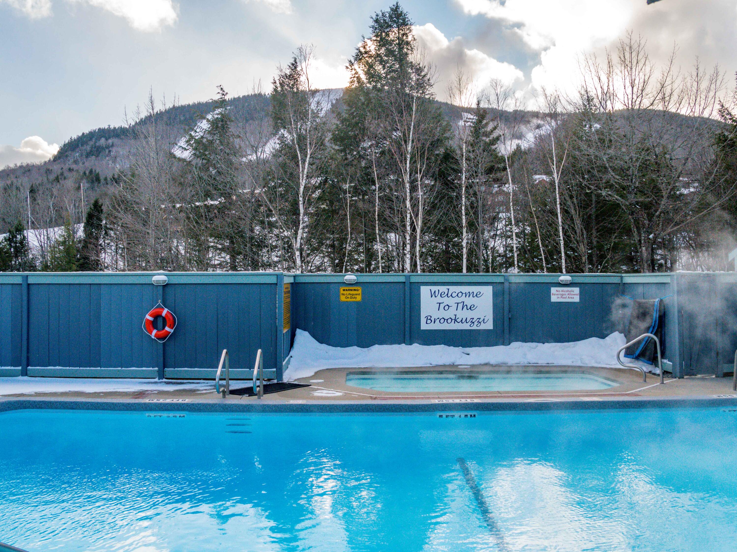 10 Brookside Drive, Unit 1B308 Newry, ME 04261 - Photo 24 of 27 Brookside Pool - Winter 1