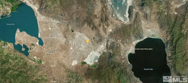 aerial view of a house
