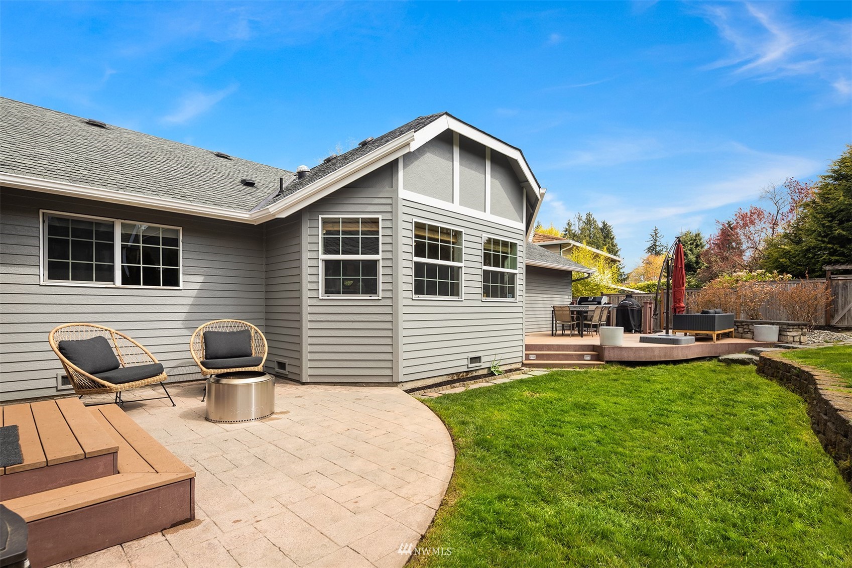 1920 233rd Place Southeast Bothell, WA 98021 - Photo 24 of 29 a front view of a house with patio