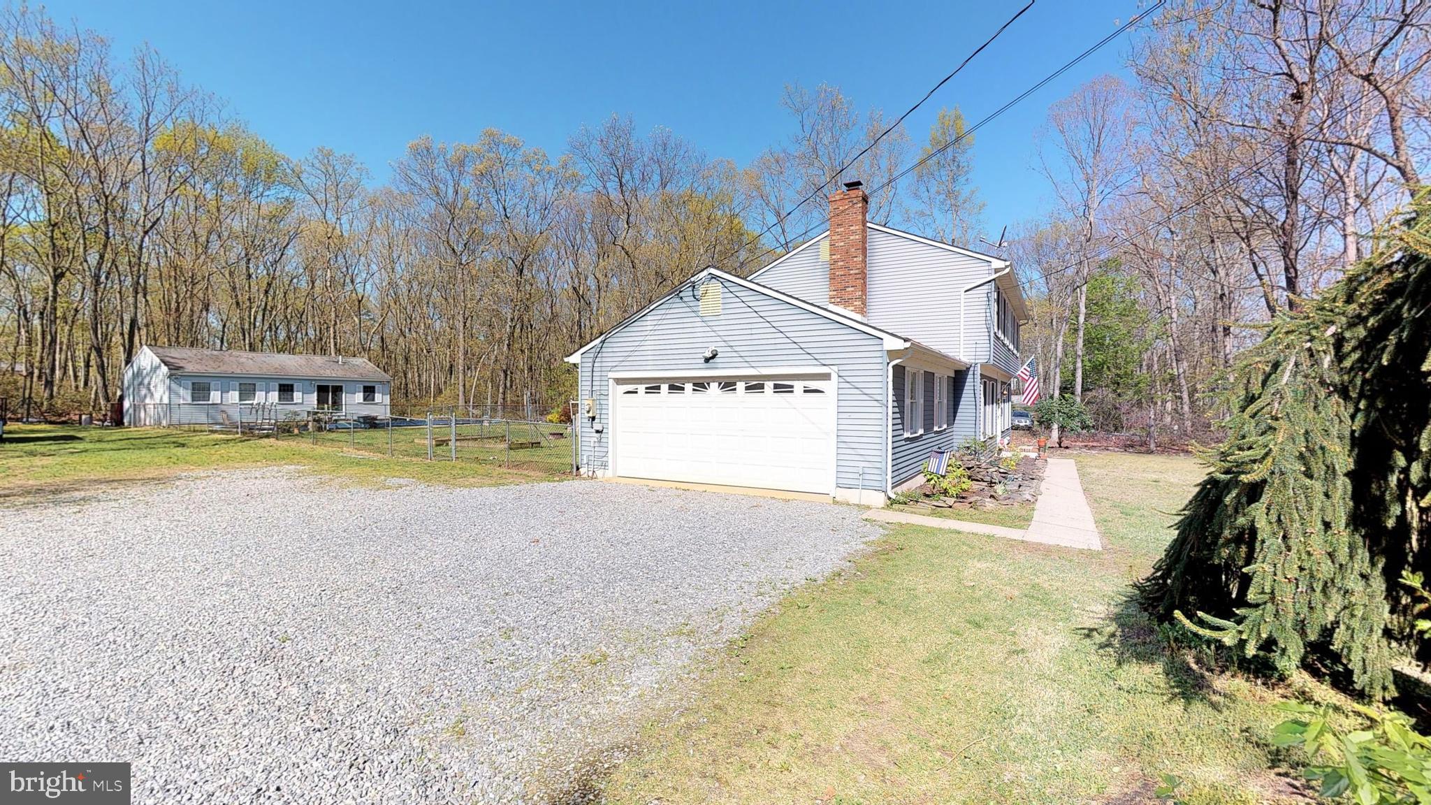 587 Pinehurst Road Cream Ridge, NJ 08514 - Photo 3 of 30 Large driveway, 2 car garage, separate guest house