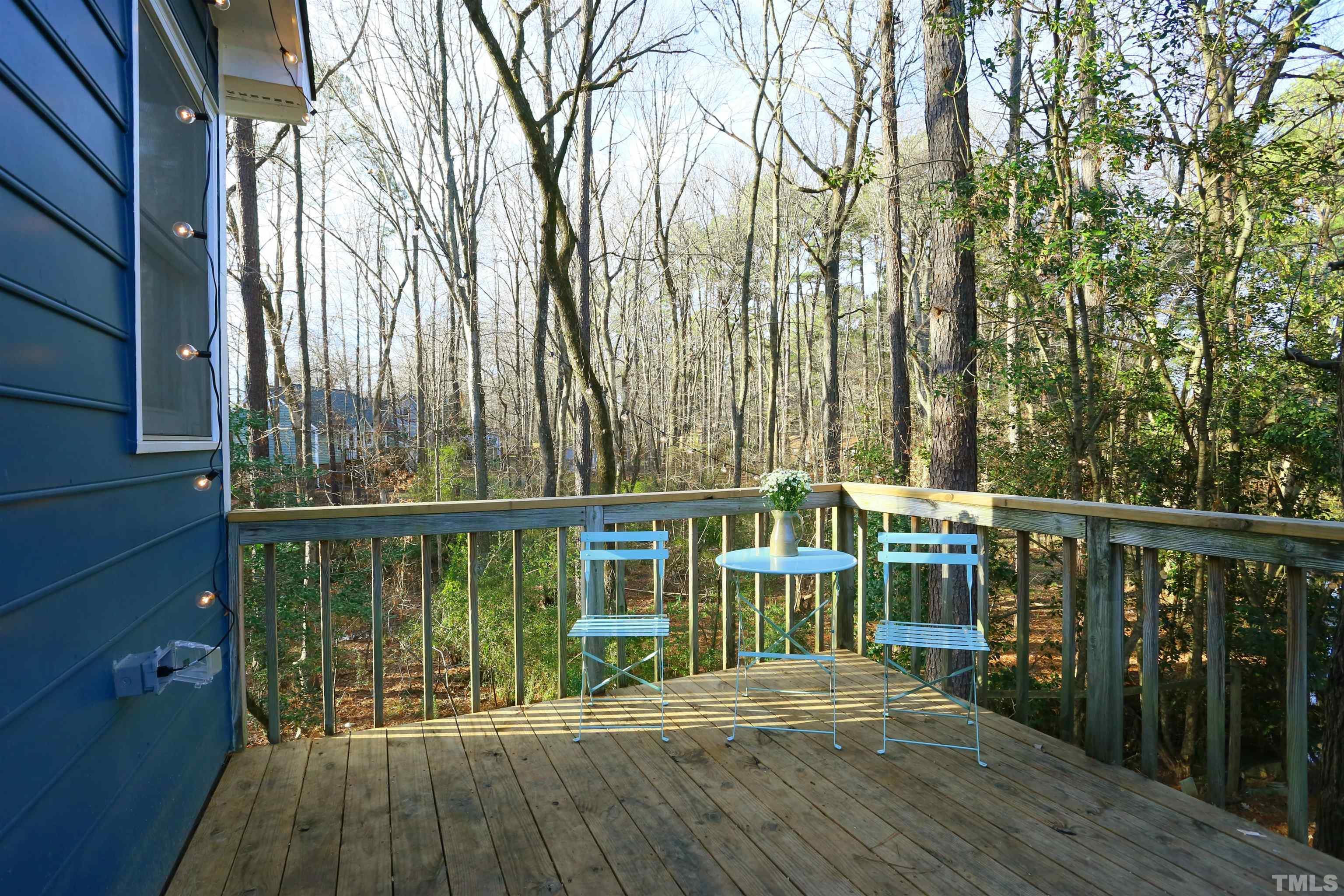 13 Williams Durham, NC 27704 - Photo 2 of 23 a view of a balcony with wooden floor