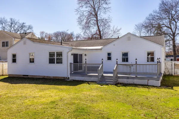 a view of a house with a swimming pool
