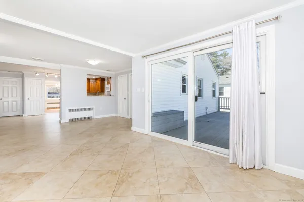 a view of livingroom with furniture and window