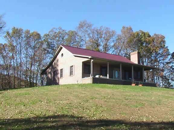 Left side from garden area