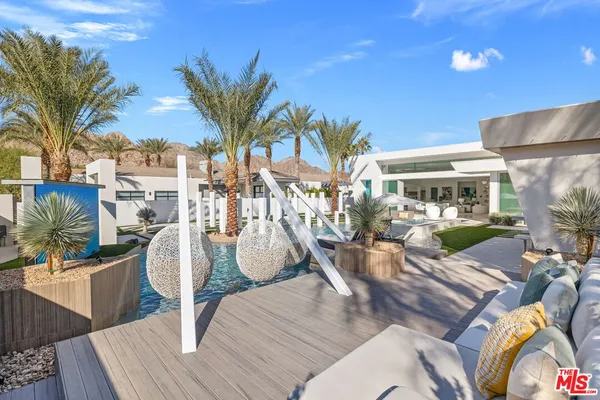 a view of lake with mountain