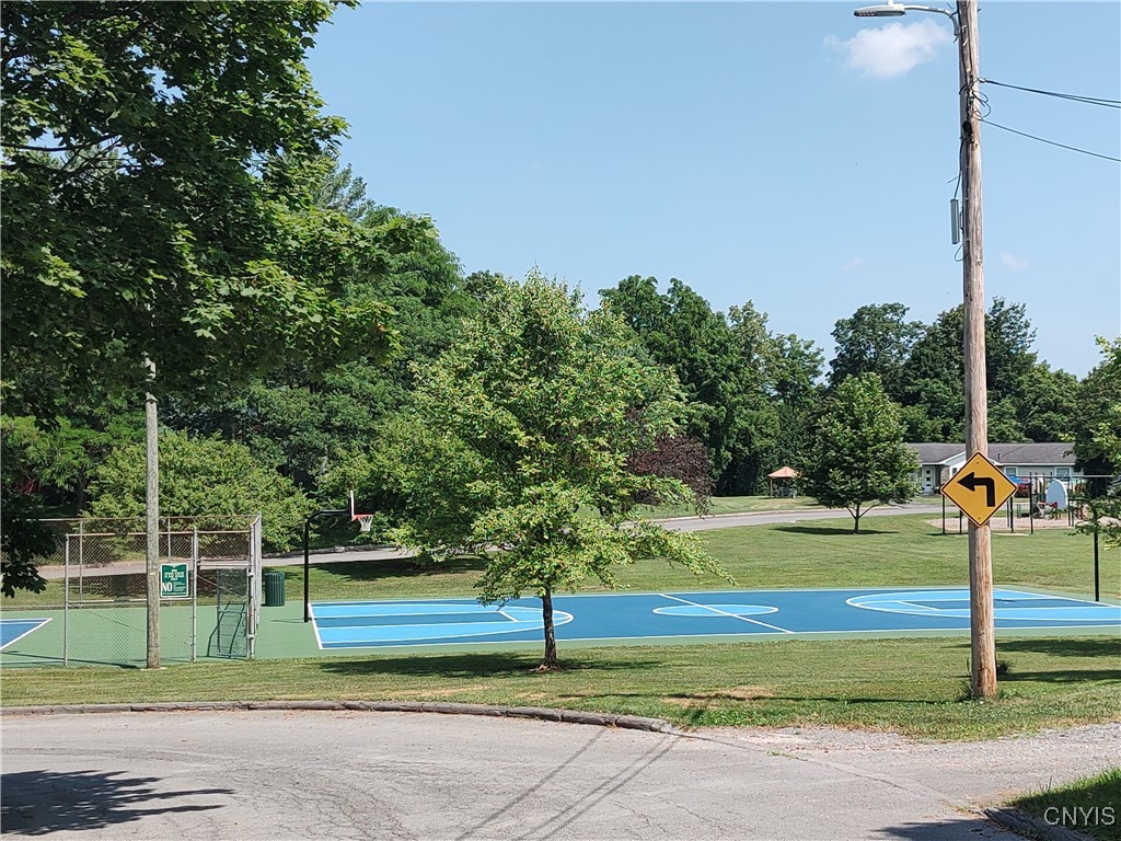 113 Chapel Street Sherrill, NY 13461 - Photo 42 of 45 Basketball Court at end of road
