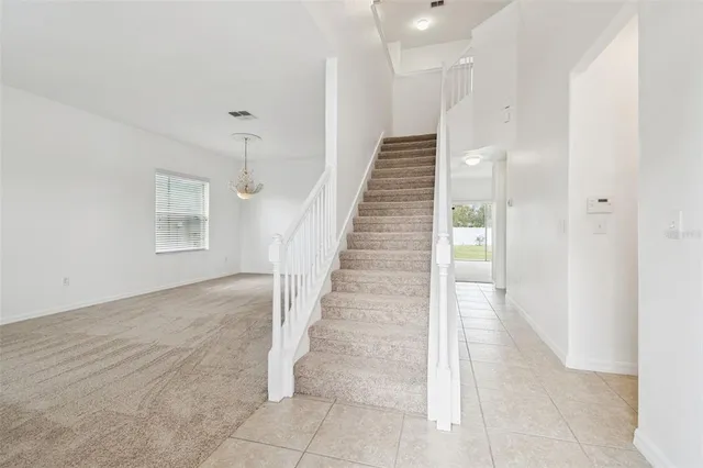 a view of entryway and hall