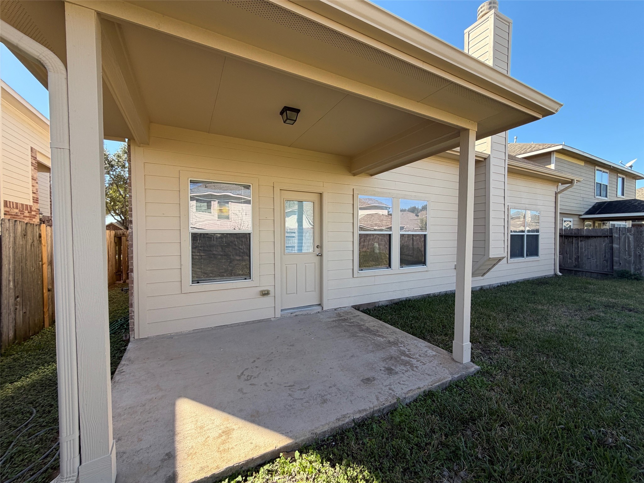 25214 Spring Iris Lane Katy, TX 77494 - Photo 20 of 23 a view of a house with backyard and porch
