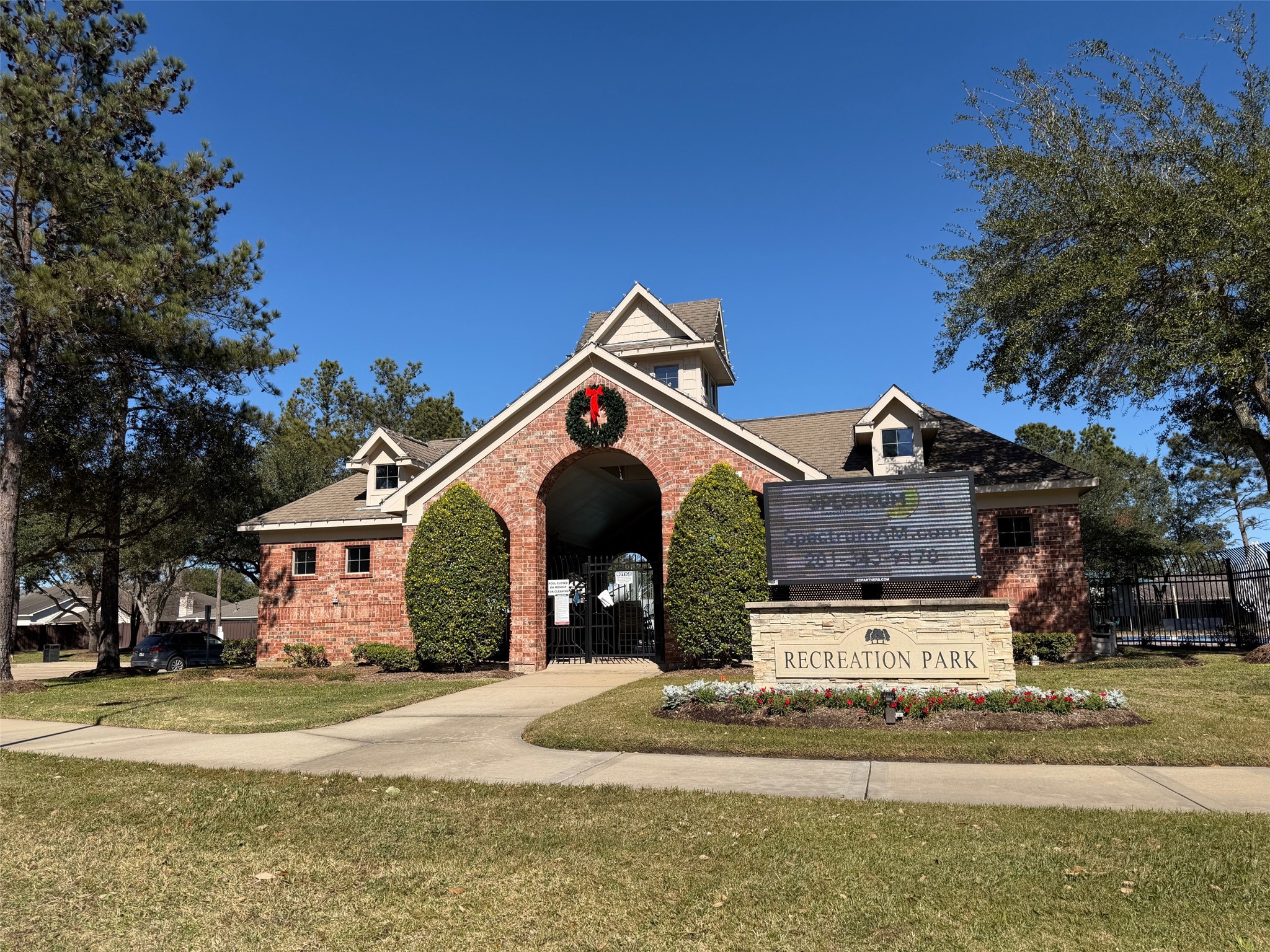 25214 Spring Iris Lane Katy, TX 77494 - Photo 23 of 23 a front view of a house with a yard