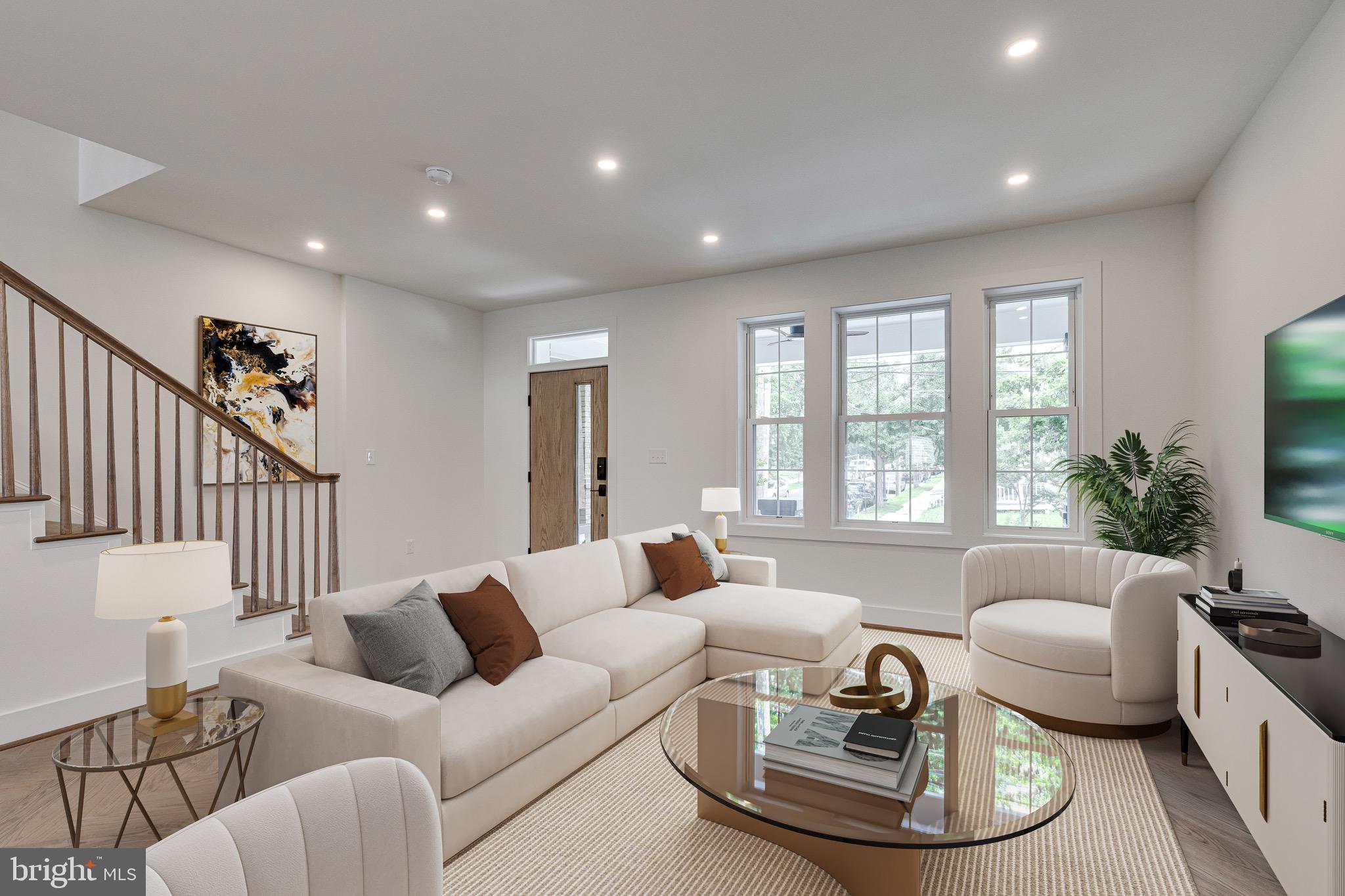 4820 5th Street Northwest Washington, DC 20011 - Photo 2 of 34 Living Virtually Staged