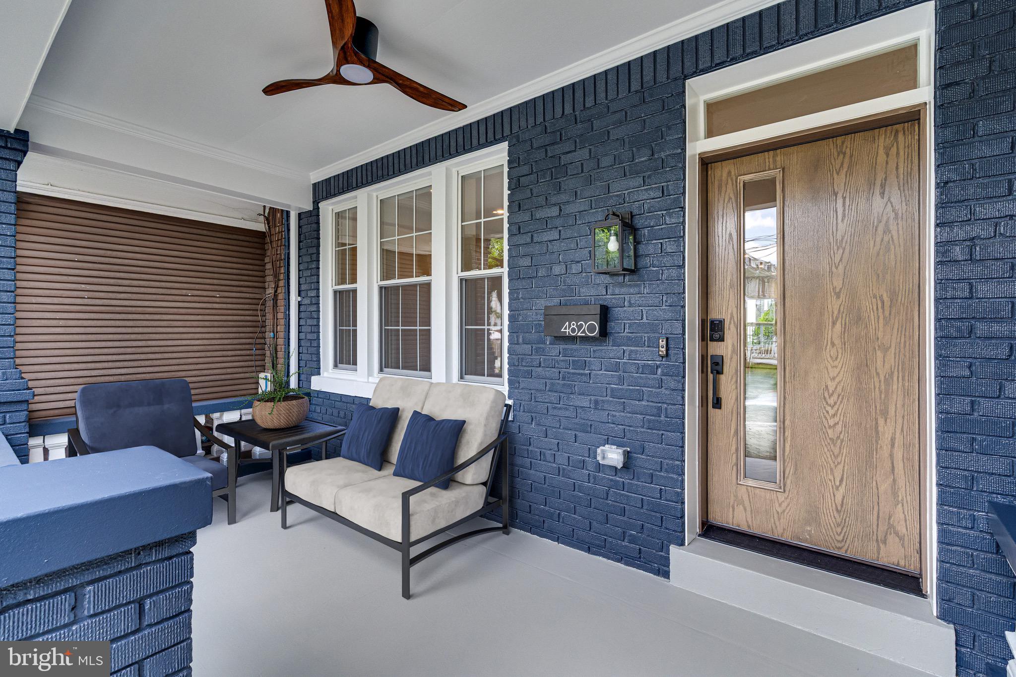 4820 5th Street Northwest Washington, DC 20011 - Photo 30 of 34 Patio Staged