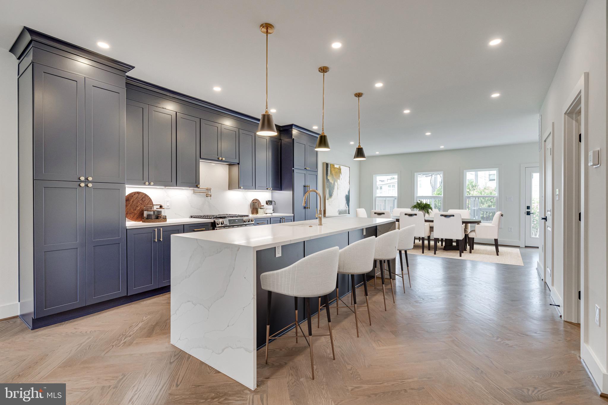 4820 5th Street Northwest Washington, DC 20011 - Photo 4 of 34 Kitchen_Dining Virtually Staged