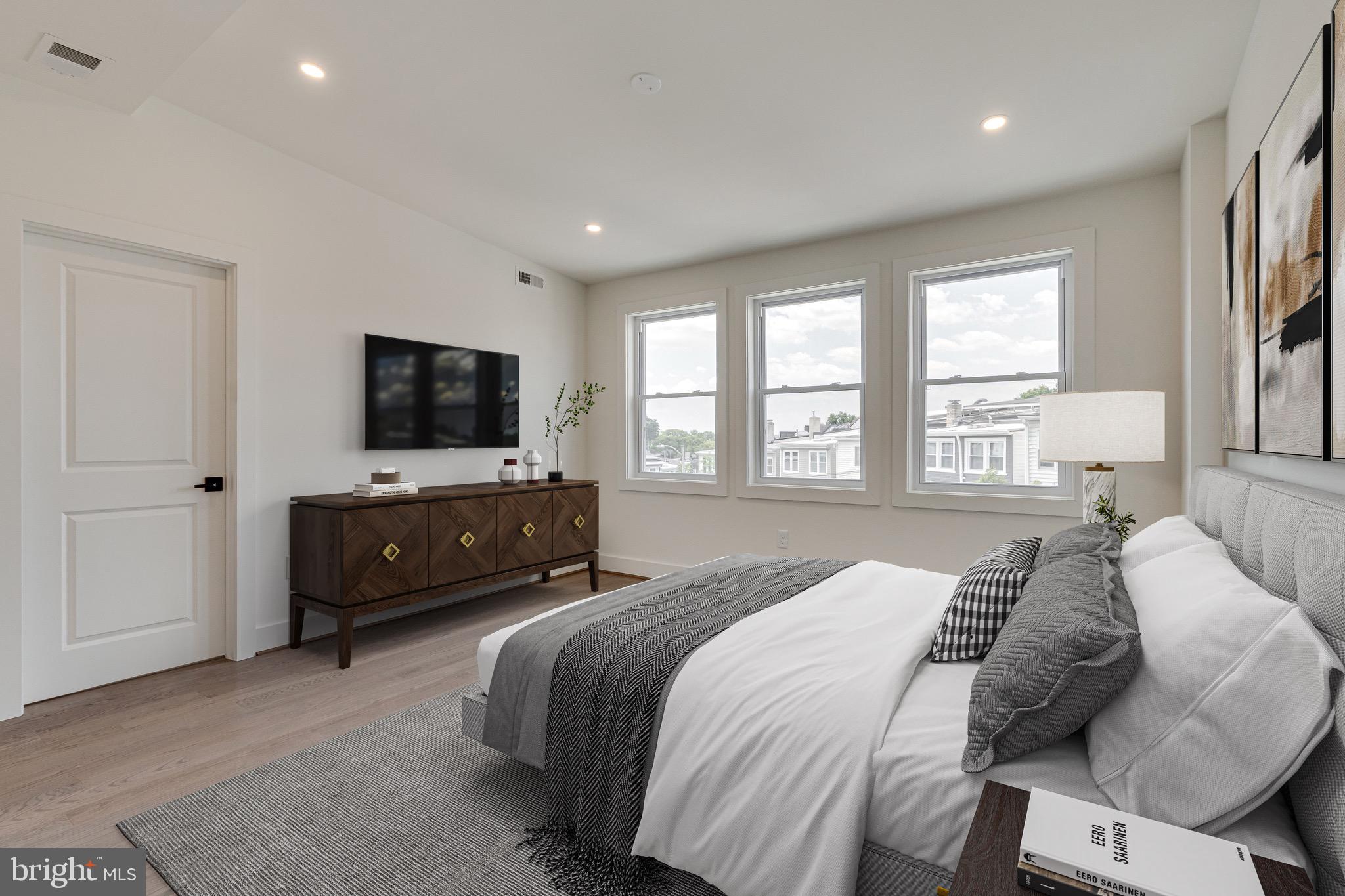 4820 5th Street Northwest Washington, DC 20011 - Photo 9 of 34 Primary Bedroom Virtually Staged