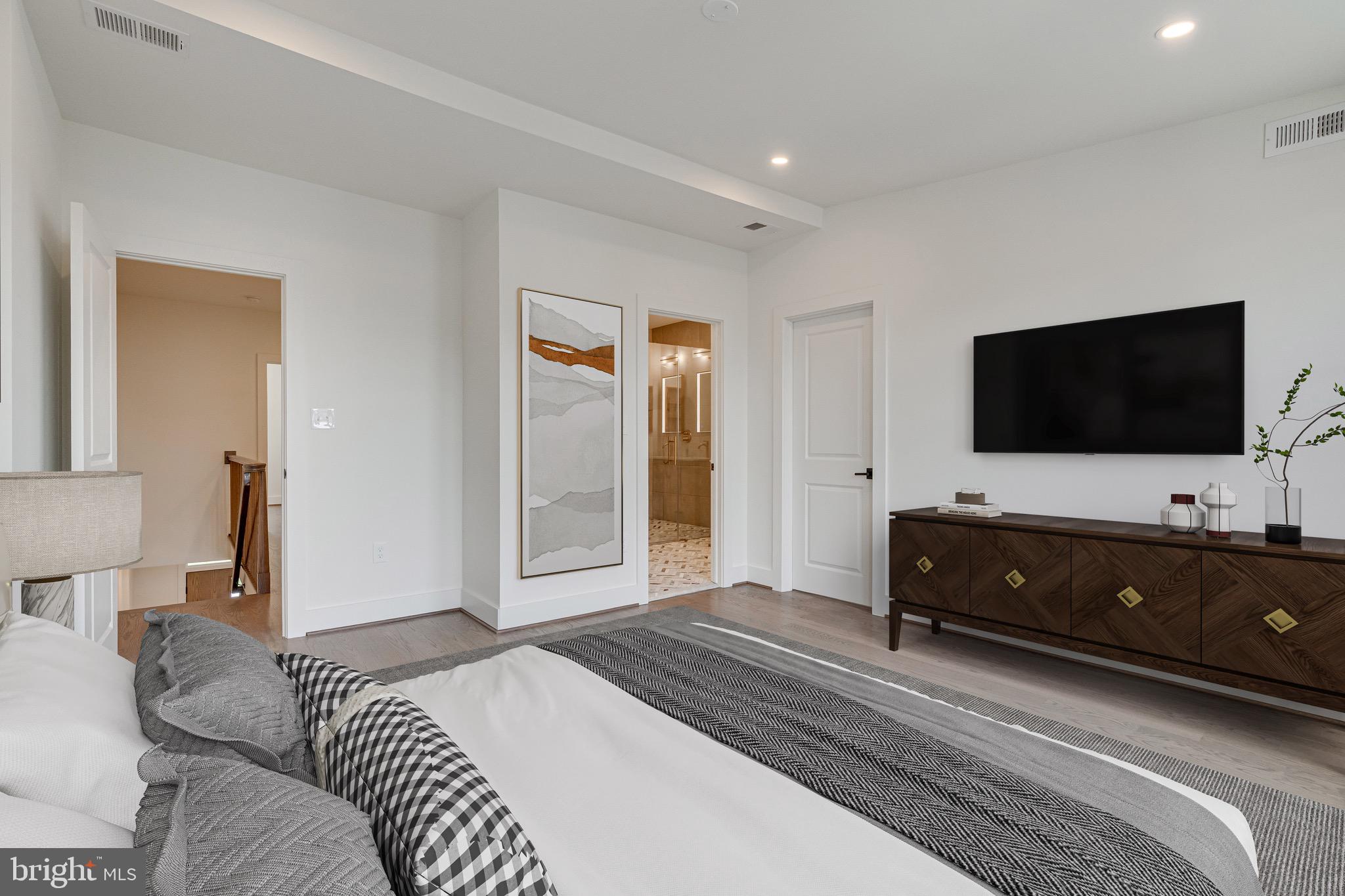 4820 5th Street Northwest Washington, DC 20011 - Photo 10 of 34 Primary Bedroom Virtually Staged
