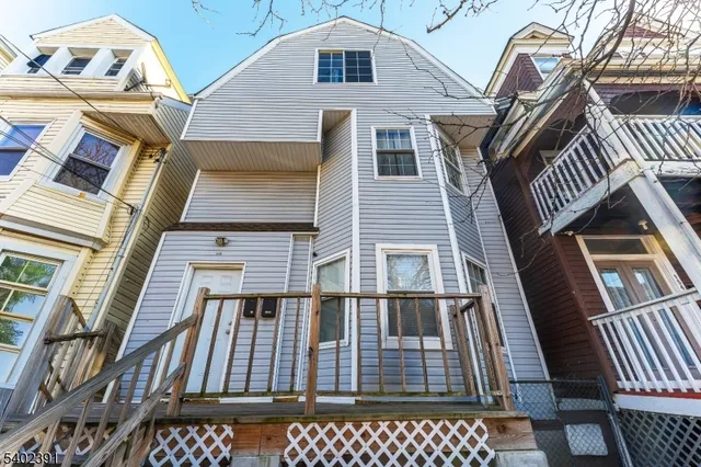 a view of a large building with many windows