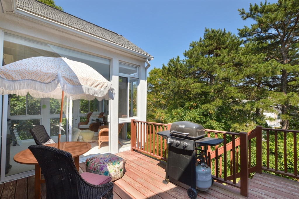 17 Stratford Ridge, Unit 17 Mashpee, MA 02649 - Photo 13 of 24 a view of a patio on the deck