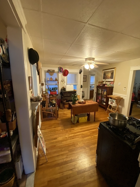 9 Fifth Avenue Worcester, MA 01607 - Photo 28 of 41 a living room with furniture and a flat screen tv