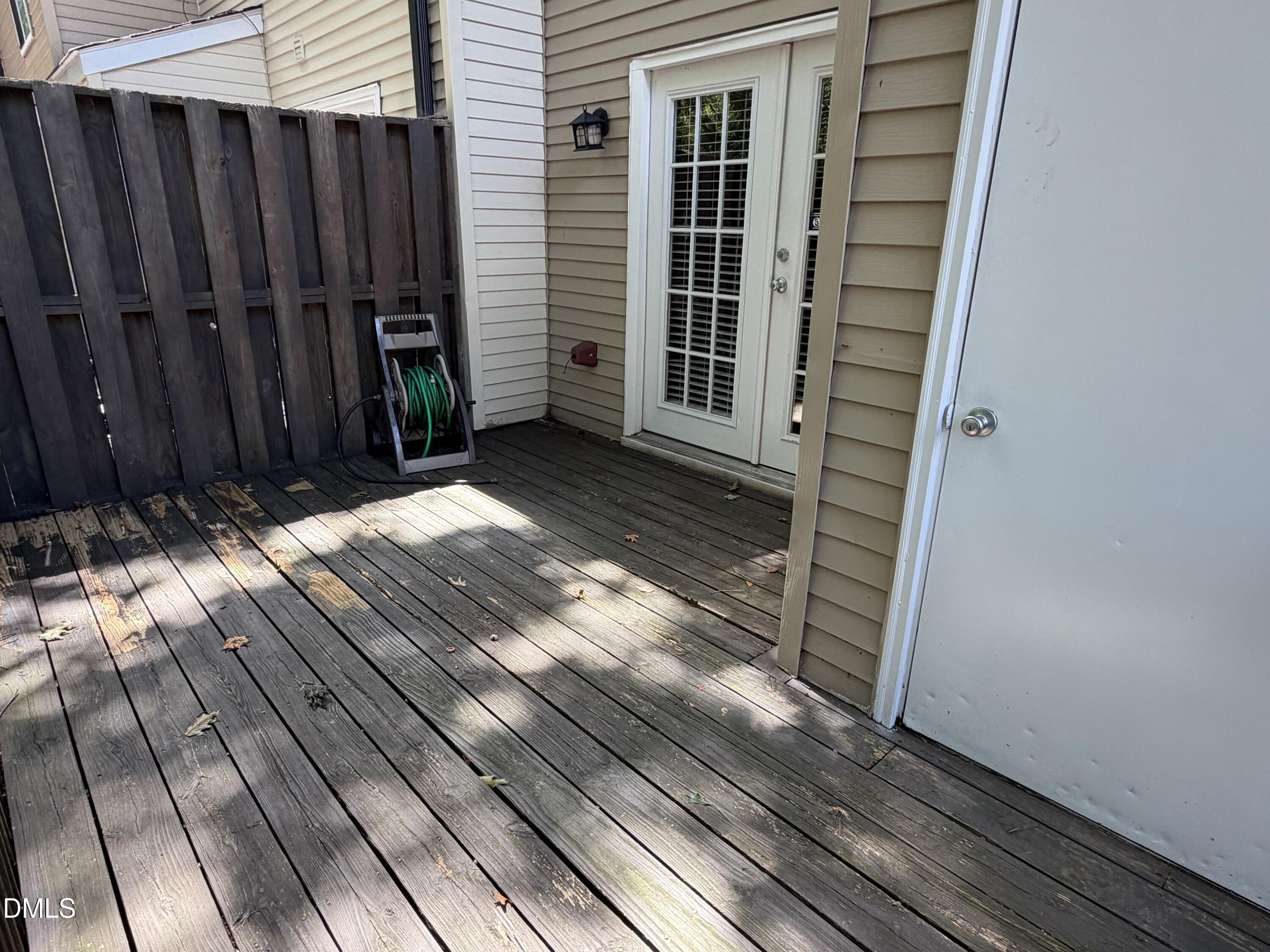 7766 Sandra Lane Raleigh, NC 27615 - Photo 14 of 29 Deck - storage shed