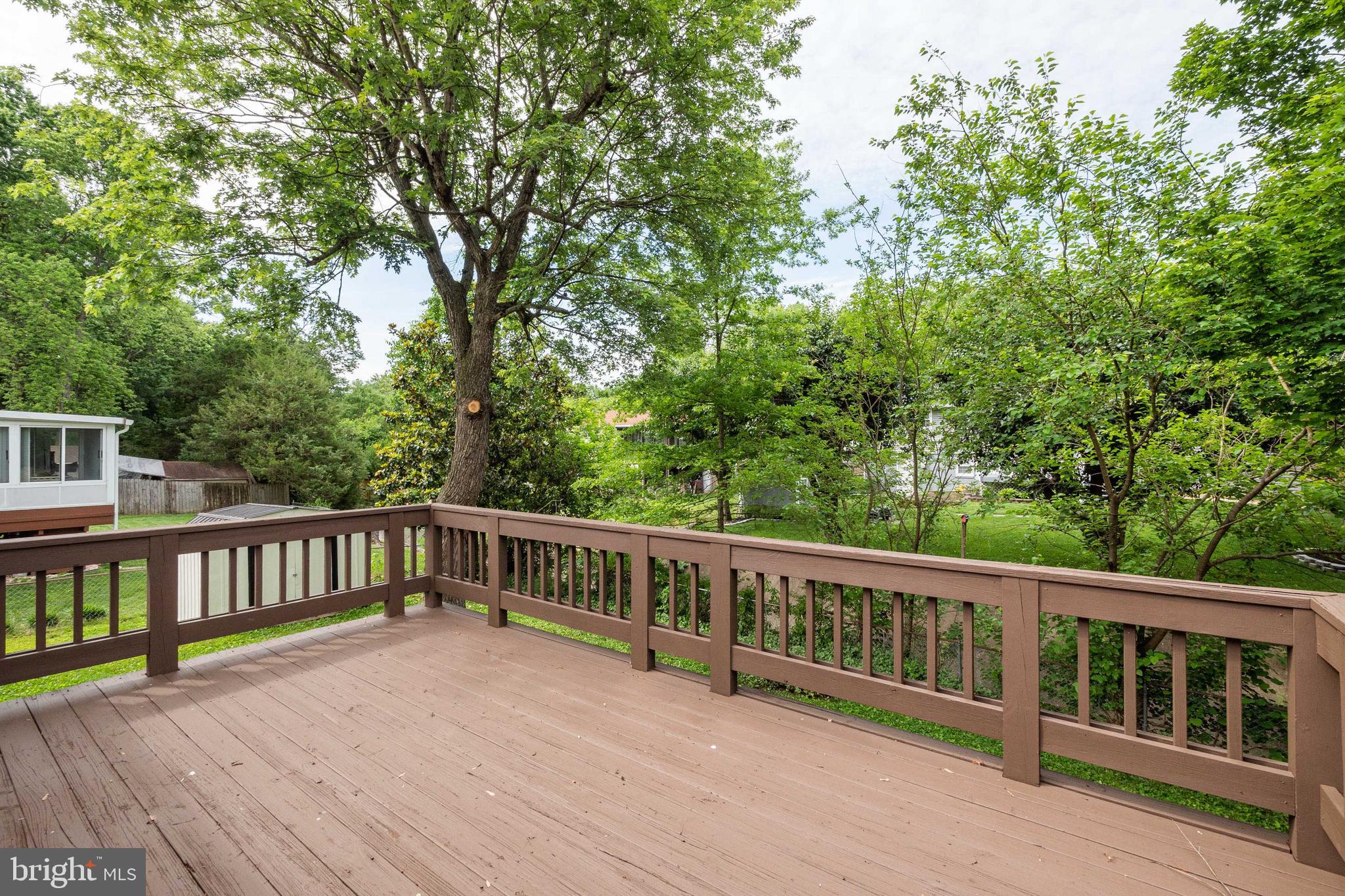 7802 Hayfield Road Alexandria, VA 22315 - Photo 27 of 34 Relaxing Deck