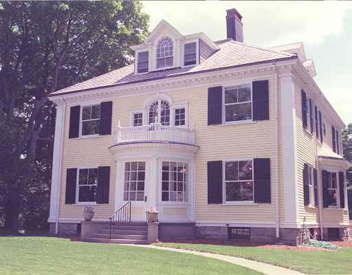 64 Gray Cliff Road Newton, MA 02459 - Photo 1 of 1 a front view of a house with a yard