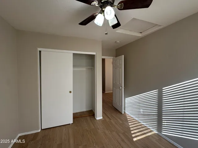 wooden floor in an empty room