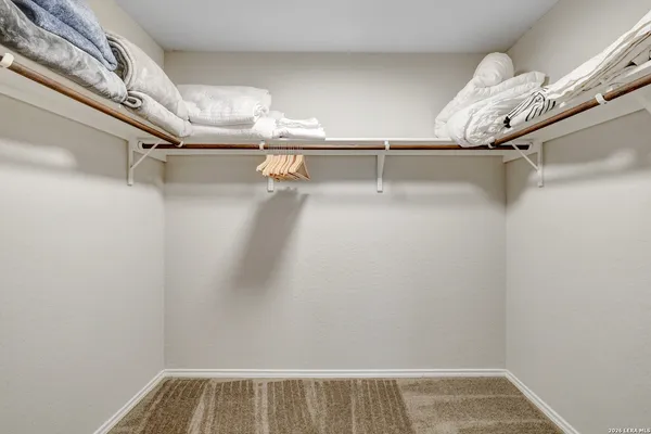 a view of a walk in closet
