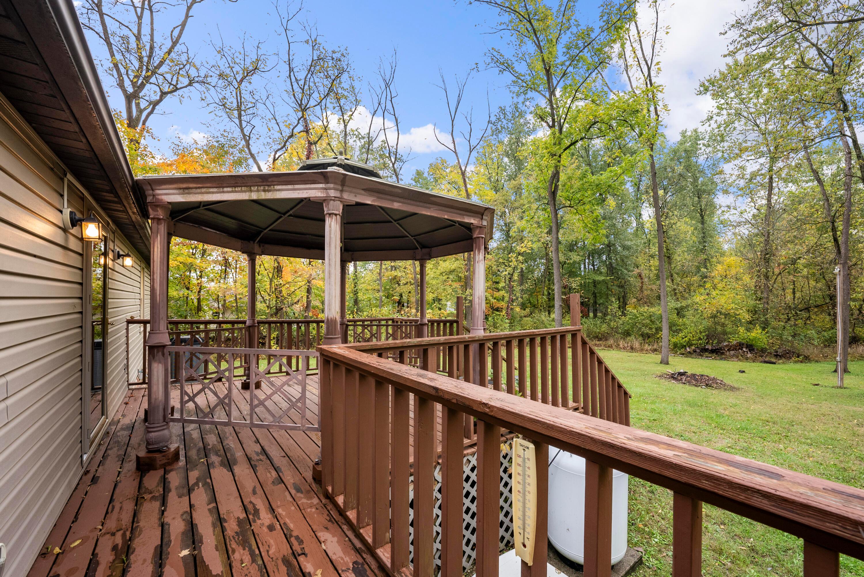 8106 Clouse Road New Albany, OH 43054 - Photo 38 of 47 Sprawling deck overlooking the gorgeous backyard