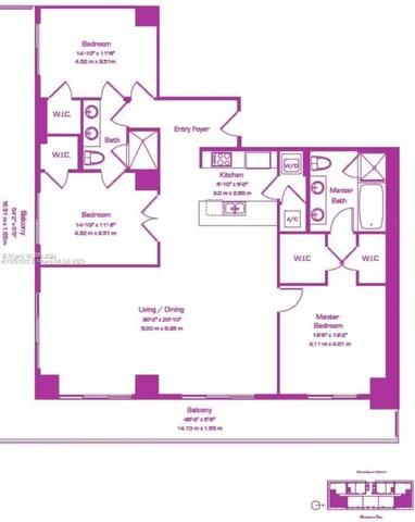 $1,070,000 | Downtown Miami, Miami, FL 33132