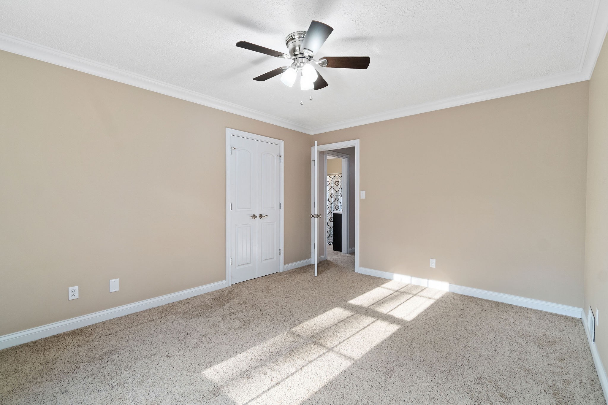 140 Batson Road Cunningham, TN 37052 - Photo 15 of 18 a view of a livingroom with a ceiling fan and window