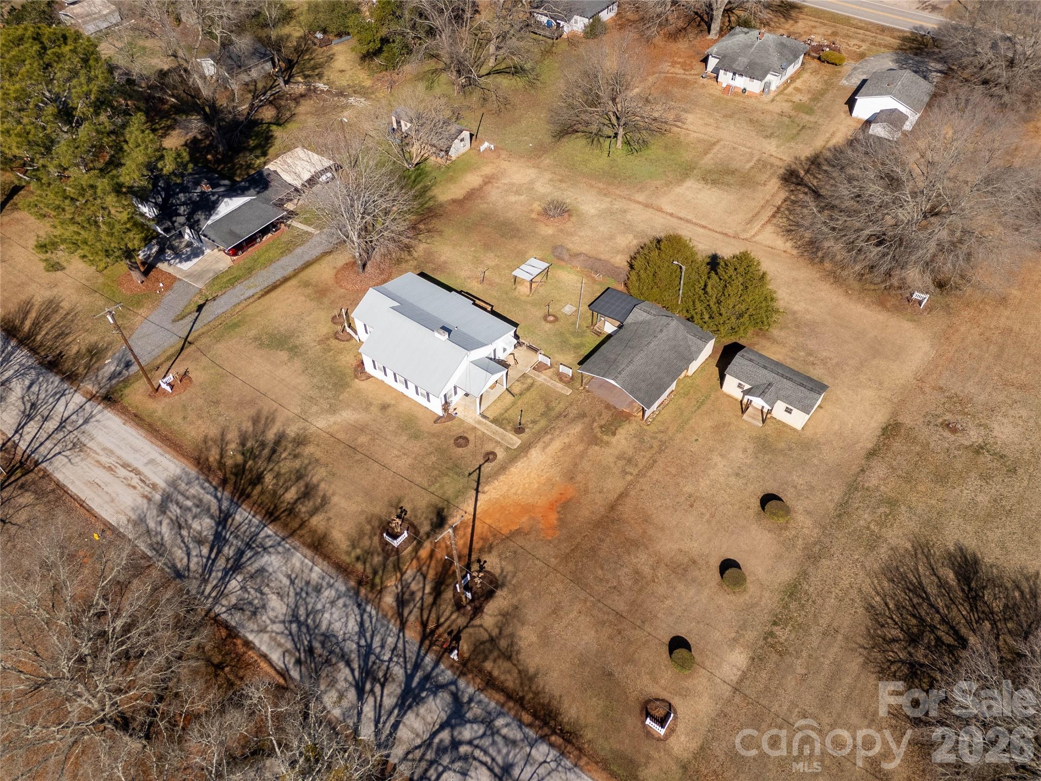1227 Laurel Avenue Lancaster, SC 29720 - Photo 40 of 48 an aerial view of a house with a yard