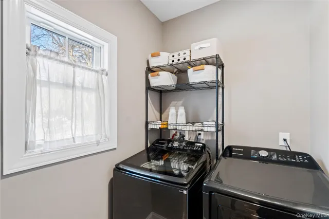 a room with storage and utility