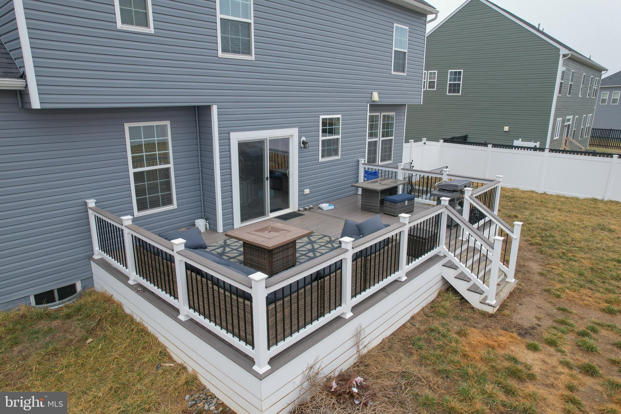 159 Pindar Street Gerrardstown, WV 25420 - Photo 45 of 54 From back deck to fenced back yard with ease
