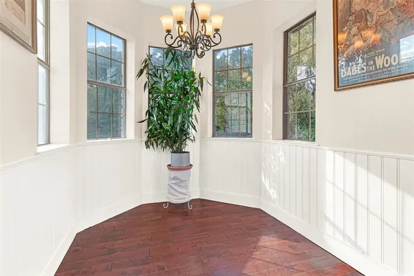 a view of an entrance to house