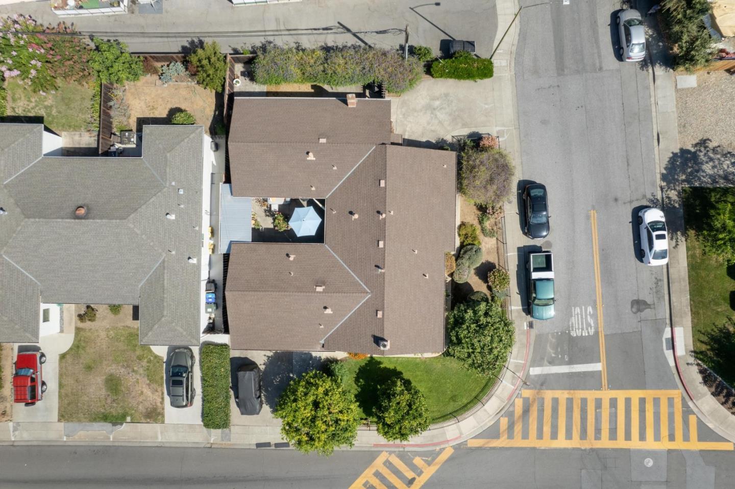1198 Boranda Avenue Mountain View, CA 94040 - Photo 33 of 38 an aerial view of a house with outdoor space