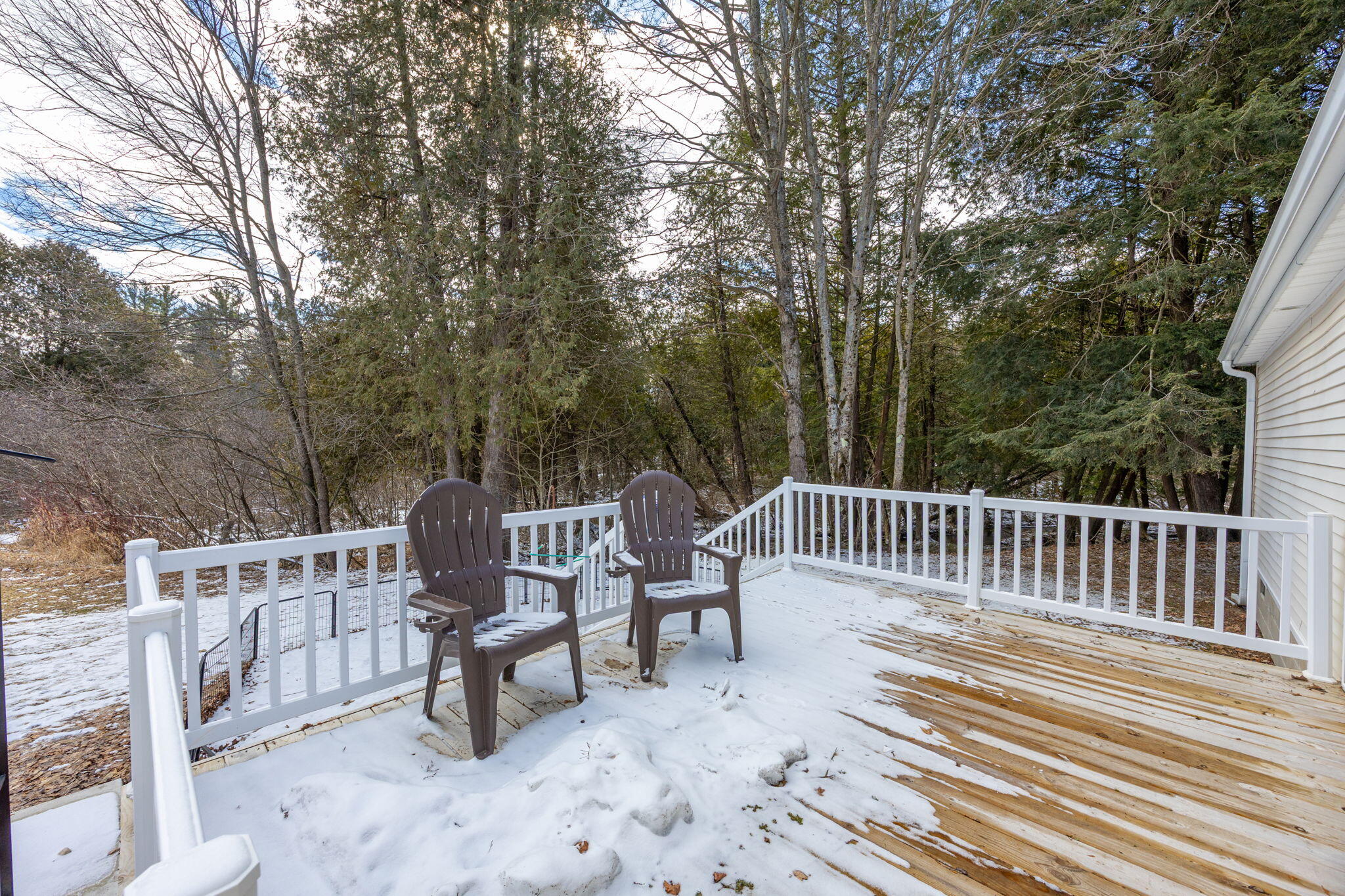 12459 Pierce Road Stanwood, MI 49346 - Photo 32 of 47 Back deck