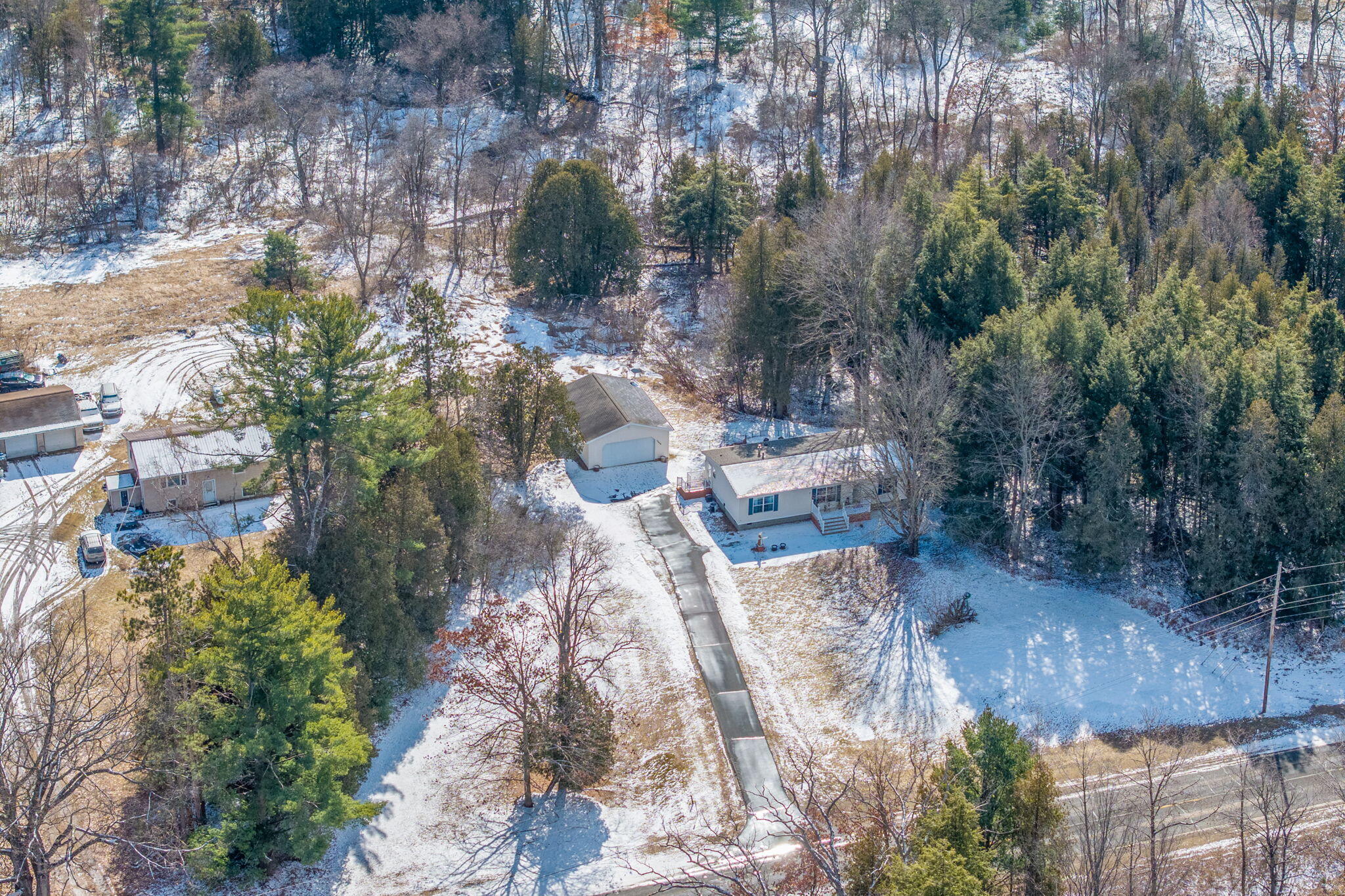 12459 Pierce Road Stanwood, MI 49346 - Photo 5 of 47 aerial