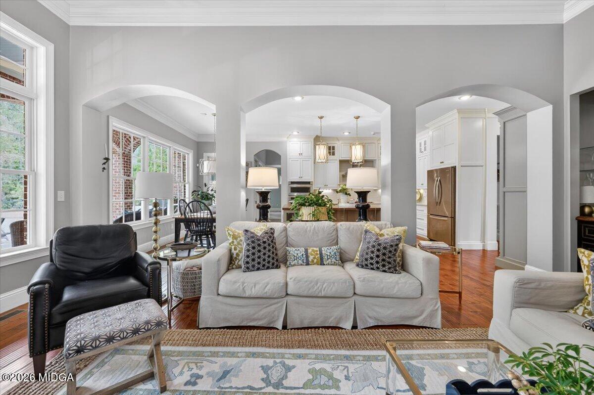106 Lagrange Place Macon, GA 31210 - Photo 18 of 76 a living room with furniture and a large window