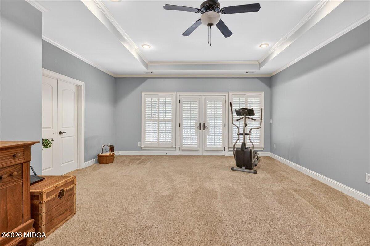 106 Lagrange Place Macon, GA 31210 - Photo 35 of 76 a view of a room with gym equipment and a window