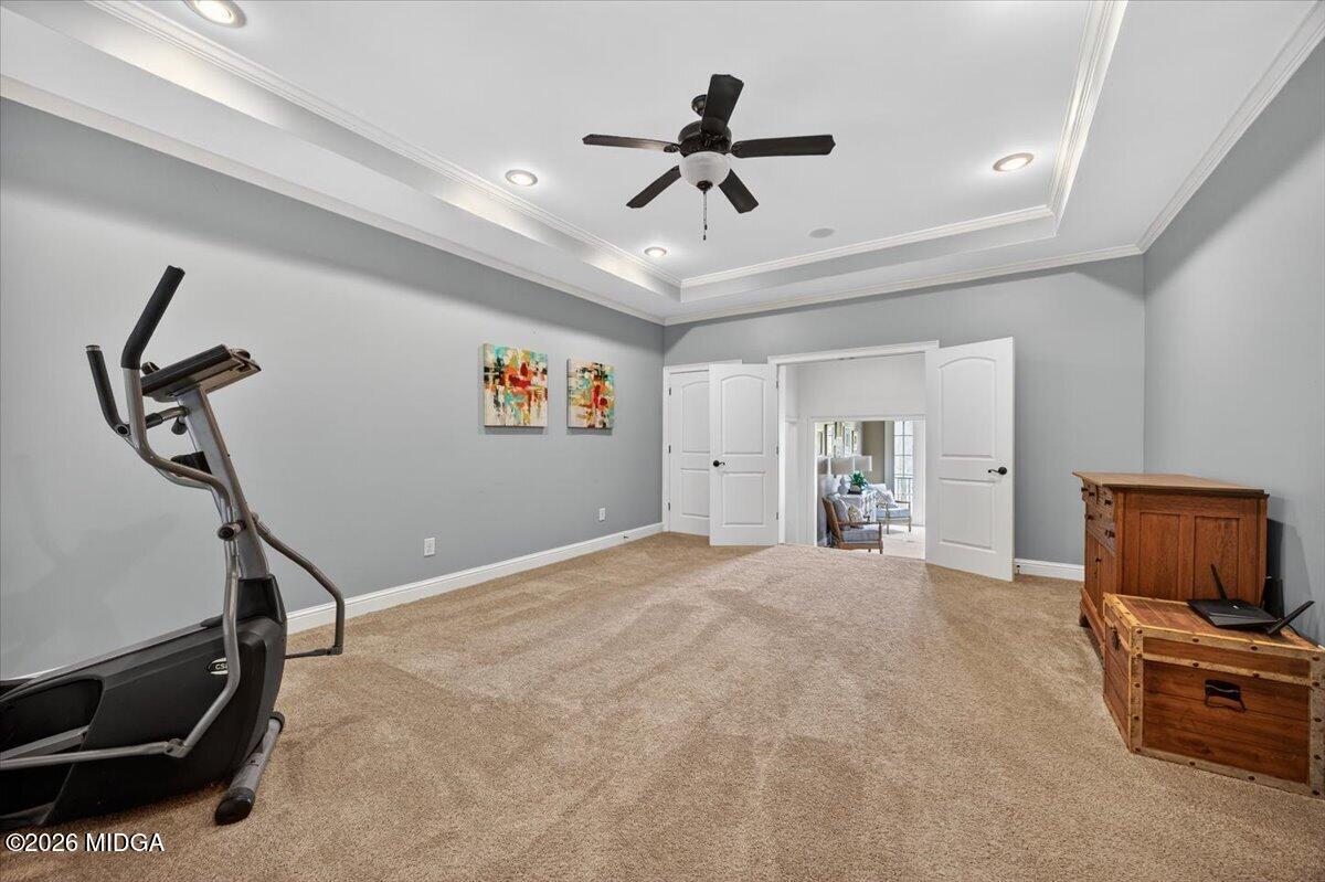 106 Lagrange Place Macon, GA 31210 - Photo 36 of 76 a view of empty room with a flat screen tv