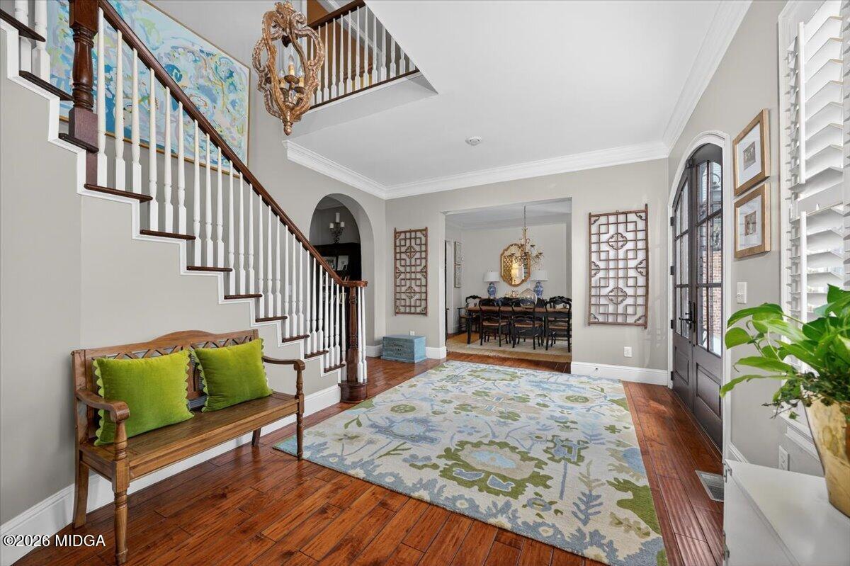 106 Lagrange Place Macon, GA 31210 - Photo 4 of 76 a living room with furniture and wooden floor