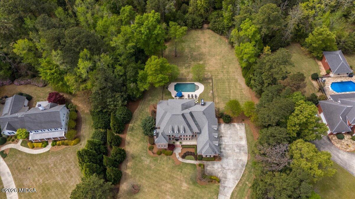 106 Lagrange Place Macon, GA 31210 - Photo 67 of 76 an aerial view of a house with outdoor space