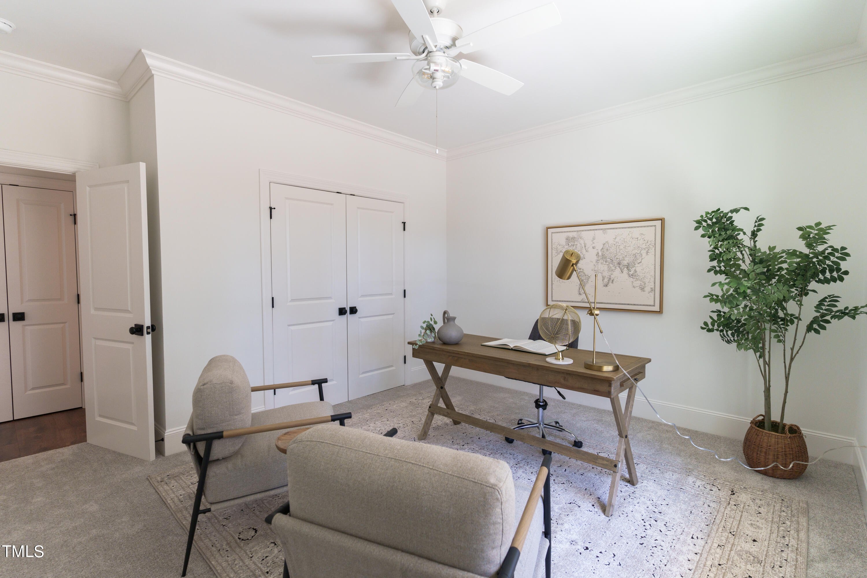 2337 Pearces Road Zebulon, NC 27597 - Photo 21 of 41 a view of a workspace with furniture