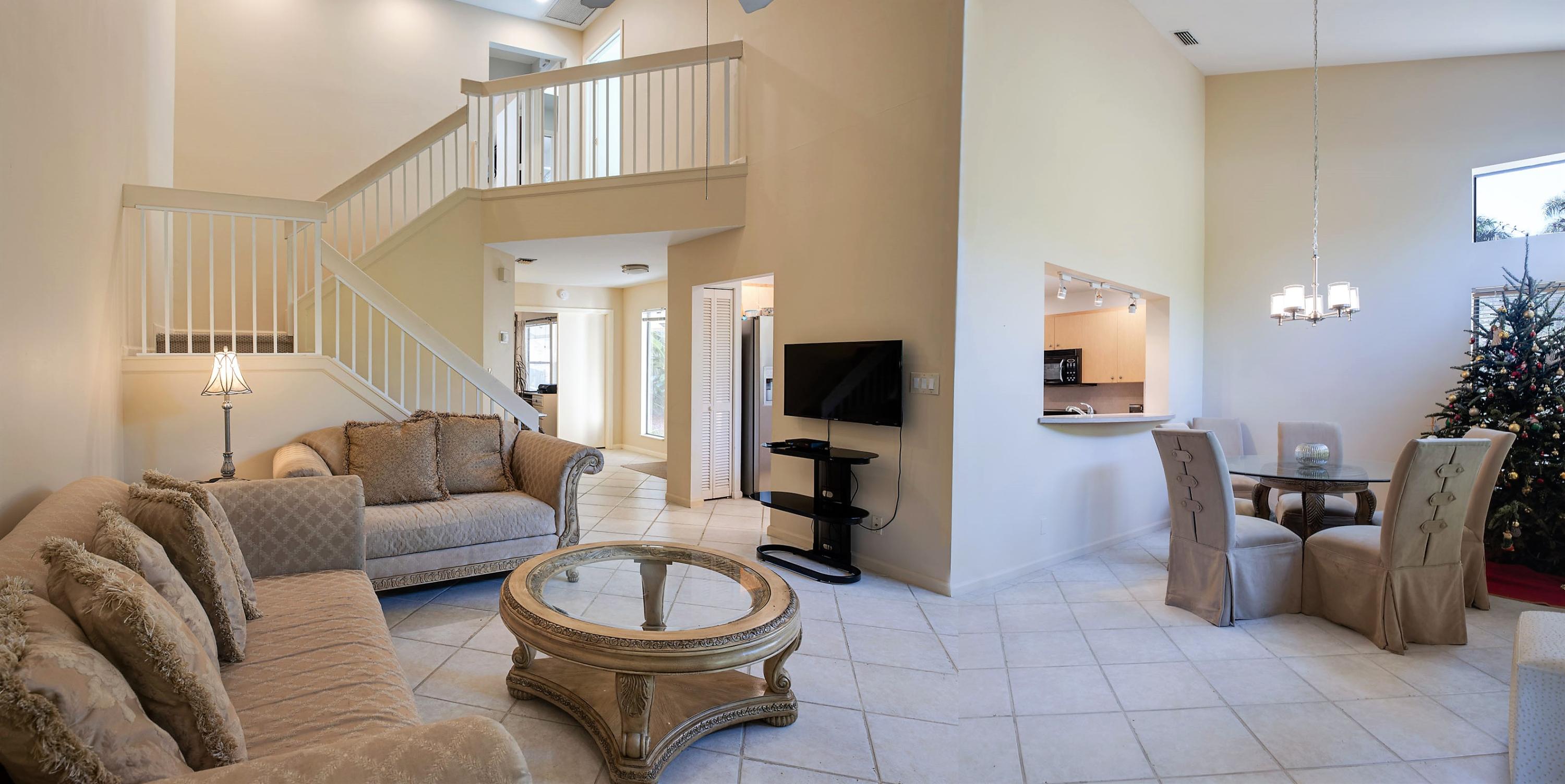 5529 Croydon Court Boca Raton, FL 33486 - Photo 10 of 30 Family Room & Dining Room