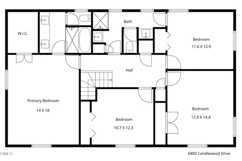 $675,000 | 6800 Candlewood Drive, Raleigh, NC 27612